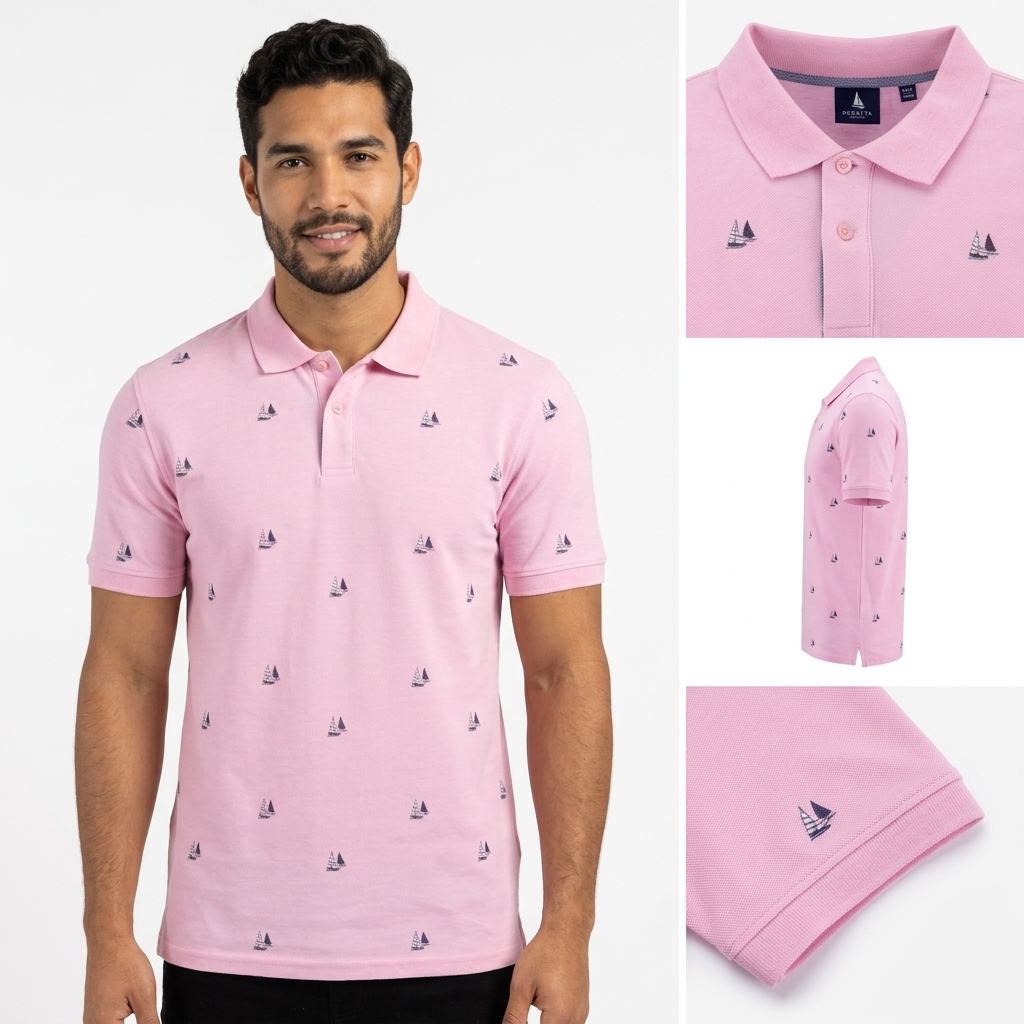 Poloshirt Regatta Mangas Cortas Estampada para Caballeros – vista 2