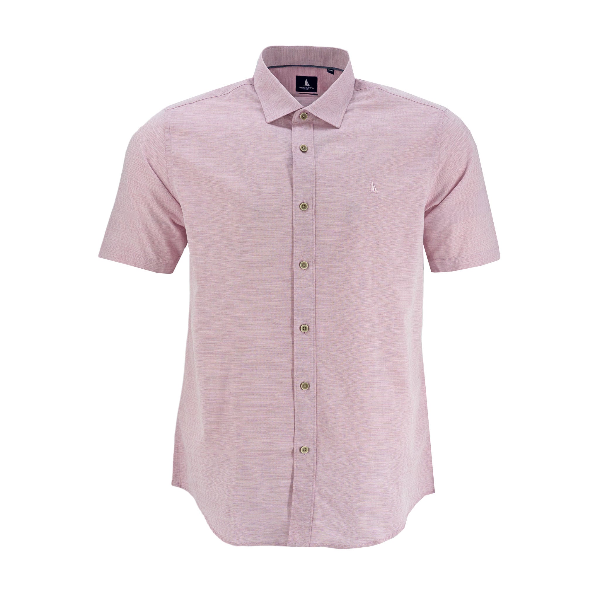 Camisa Regatta Mangas Cortas Lisa Para Caballeros by Regatta