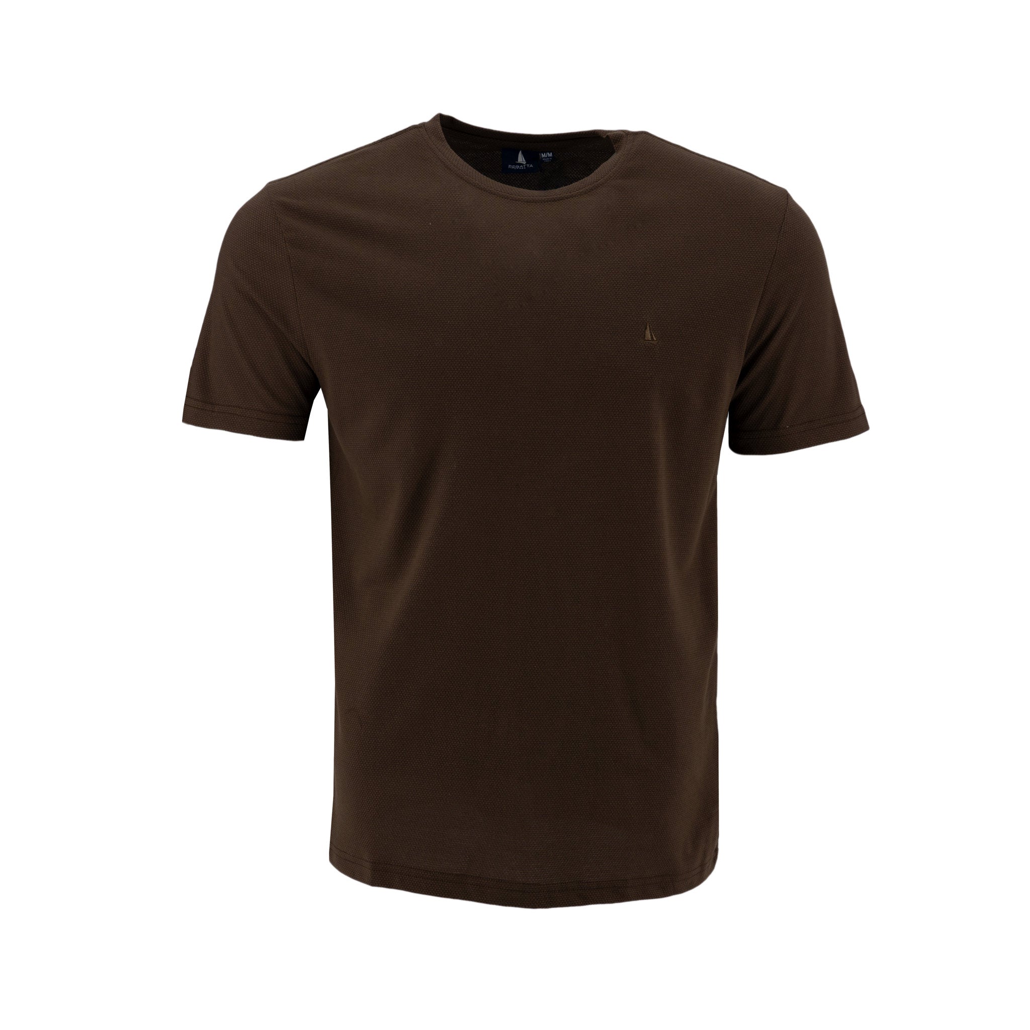 Camiseta Regatta Mangas Cortas Lisa para Caballeros – BROWN
