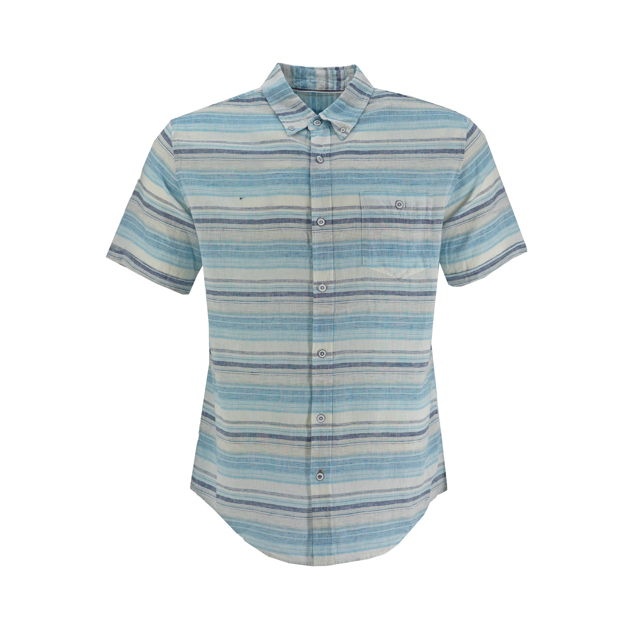 Camisa Weatherproof Mangas Cortas Rayas Para Caballeros by Weatherproof