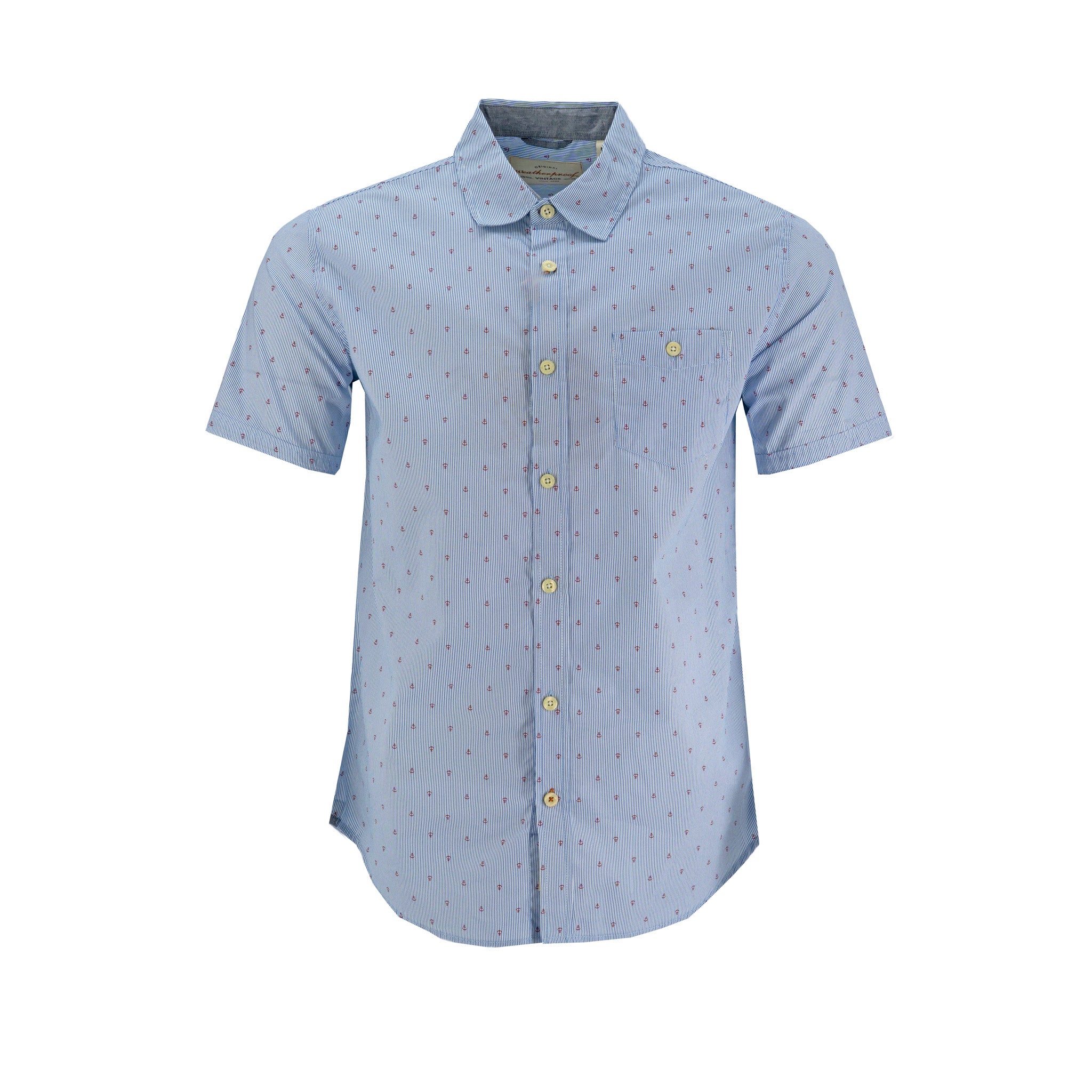 Camisa Weatherproof Mangas Cortas Estampada Para Caballeros by Weatherproof