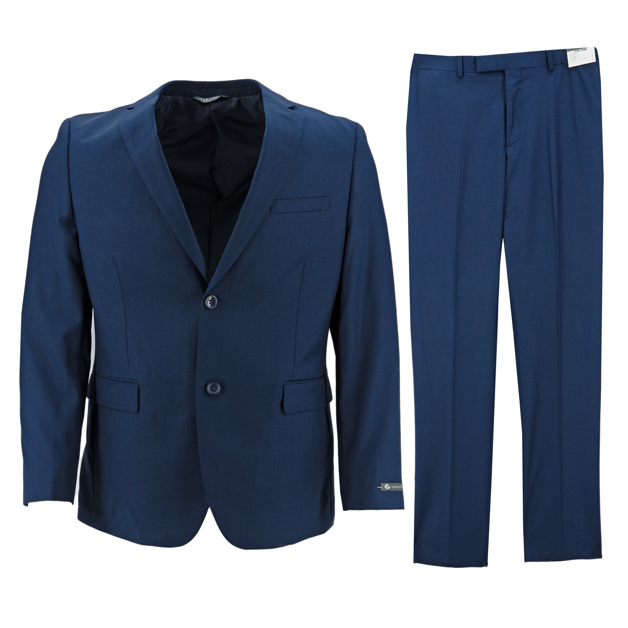 Traje Caravelli 2 Botones Liso P/ Caballeros