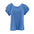 Blusa Marissa Olivia Mangas Cortas Corrugada Para Damas