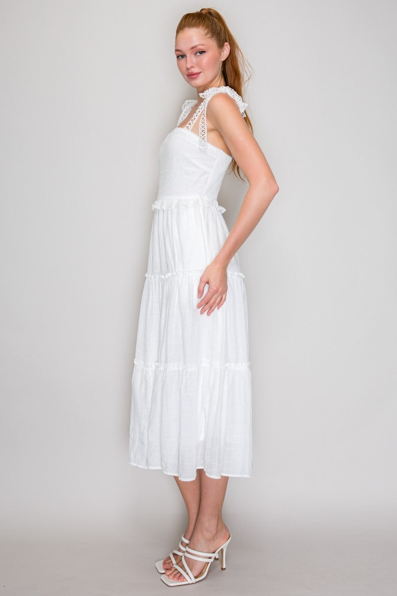 Vestido Story On sin Mangas Liso para Damas – vista 2
