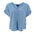 Top Zac & Rachel Mangas Cortas Ruche Liso Para Damas