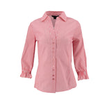 Blusa Zac & Rachel Mangas 3/4 Rayas Strawberry Pink para Damas