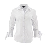 Blusa Zac & Rachel Mangas Largas Lisa para Damas