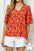 Blusa Available Mangas Cortas Estampada Para Damas