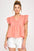Blusa Available Mangas Cortas Lisa Encaje Para Damas