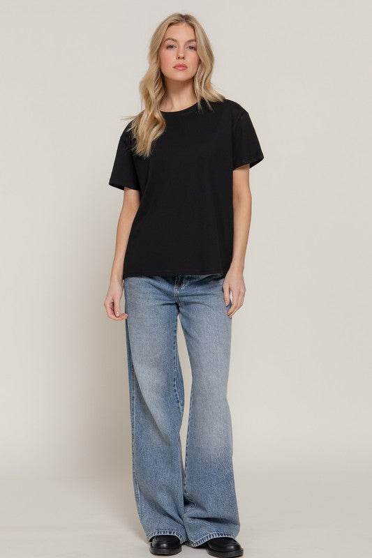 Camiseta Active Basic Mangas Cortas Lisa Para Damas by Active Basic