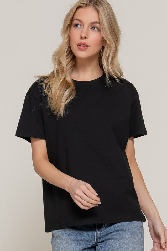 Camiseta Active Basic Mangas Cortas Lisa Para Damas by Active Basic