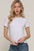 Camiseta Active Basic Mangas Cortas Lisa Para Damas