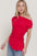 Blusa Active Basic Mangas Cortas Lisa para Damas