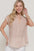 Blusa Active Basic sin Mangas Rayas para Damas