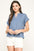 Blusa Available Mangas Cortas Lisa Para Damas