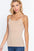 Top Active Basic Tiros Lisa Para Damas T9670-WH