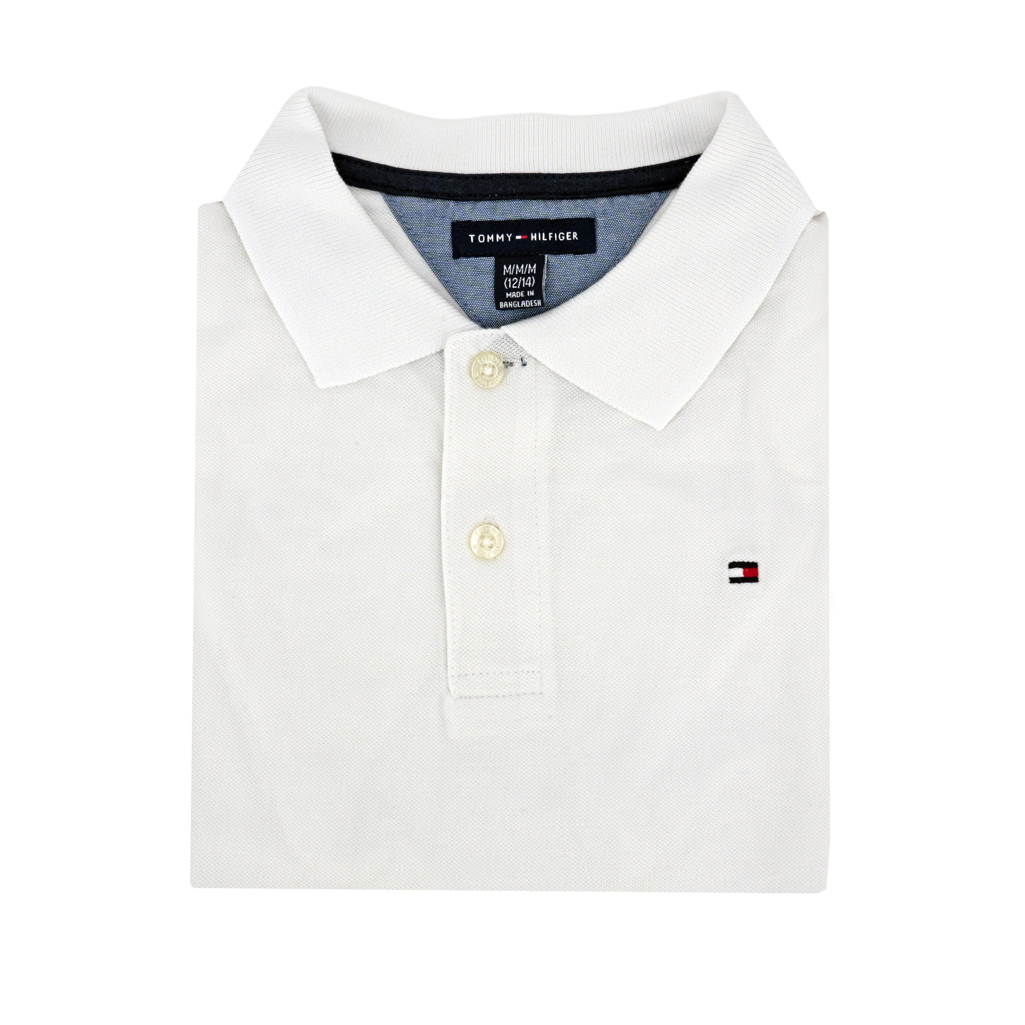 PoloShirt Tommy Hilfiger Mangas Cortas Liso P/ Niños by Tommy Hilfiger