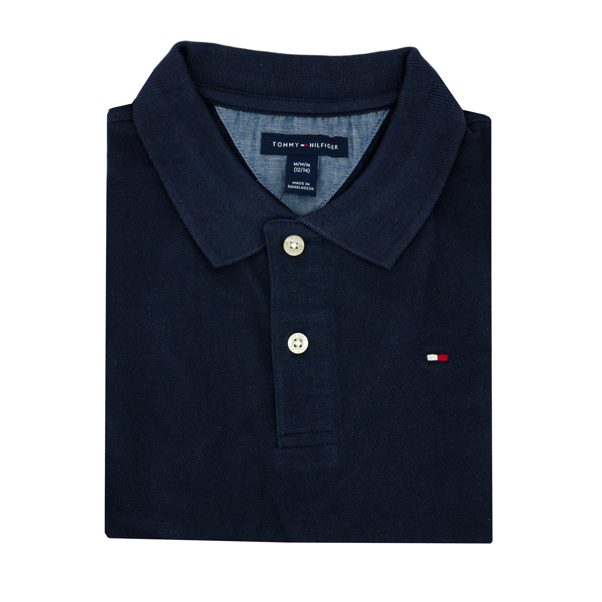 PoloShirt Tommy Hilfiger Mangas Cortas Liso P/ Niños by Tommy Hilfiger