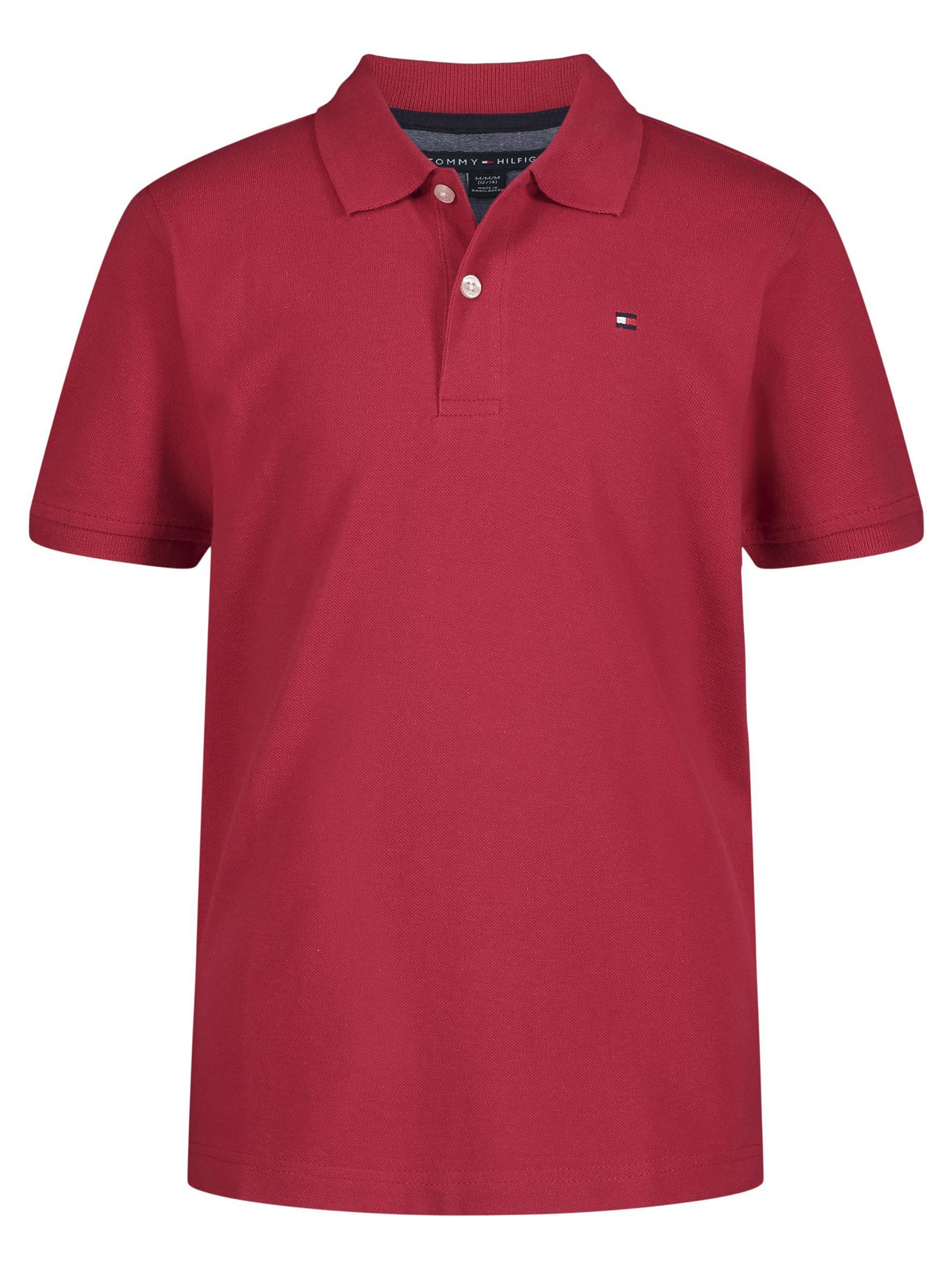 PoloShirt Tommy Hilfiger Mangas Cortas Liso P/ Niños by Tommy Hilfiger