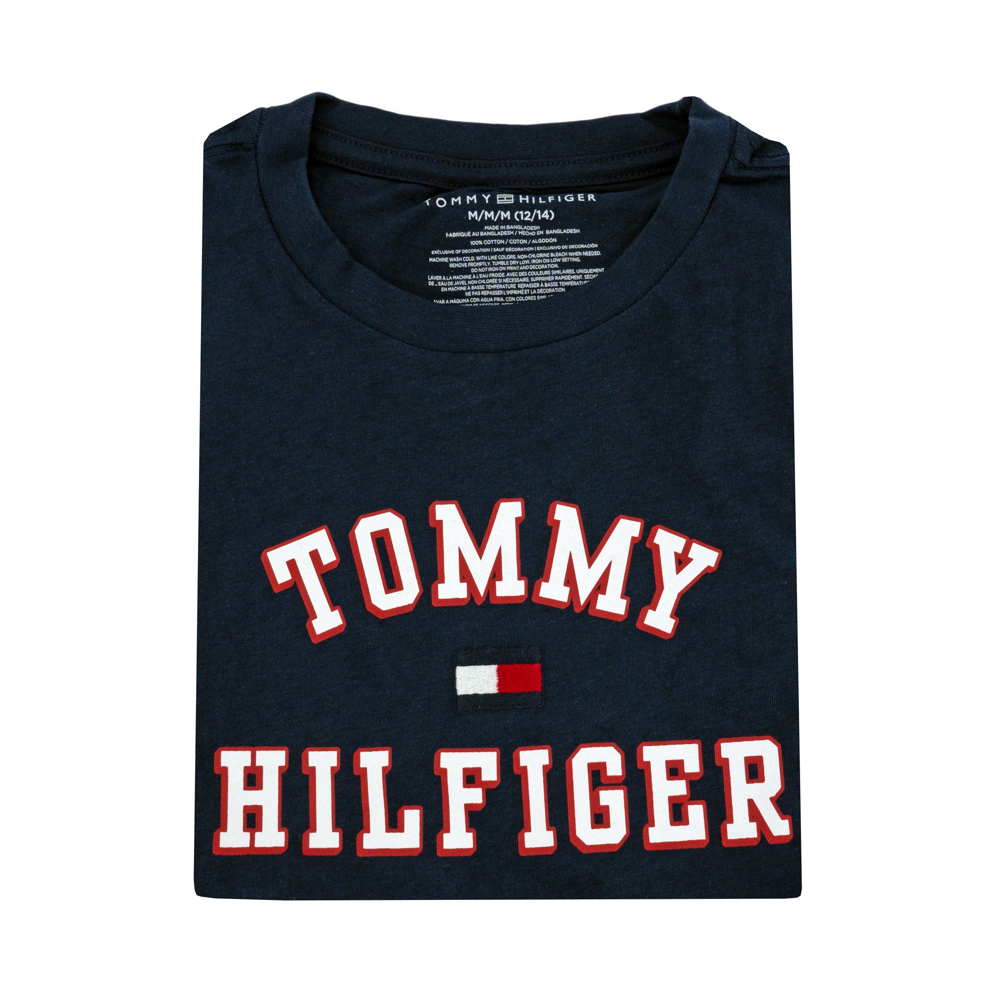 Camiseta Tommy Hilfiger Mangas Cortas Estampada P/ Niños by Tommy Hilfiger