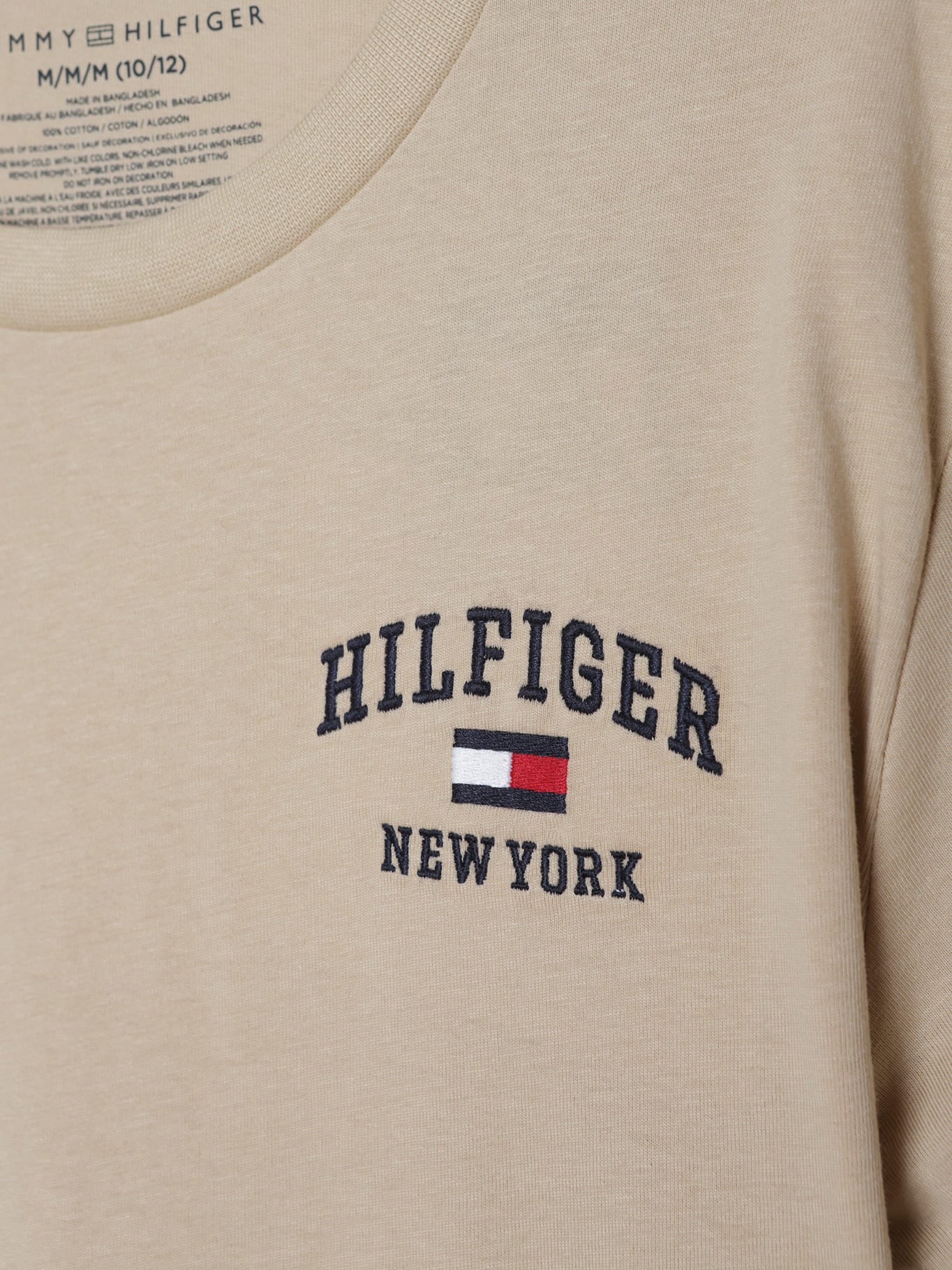 Camiseta Tommy Hilfiger Mangas Cortas Estampada Para Niños