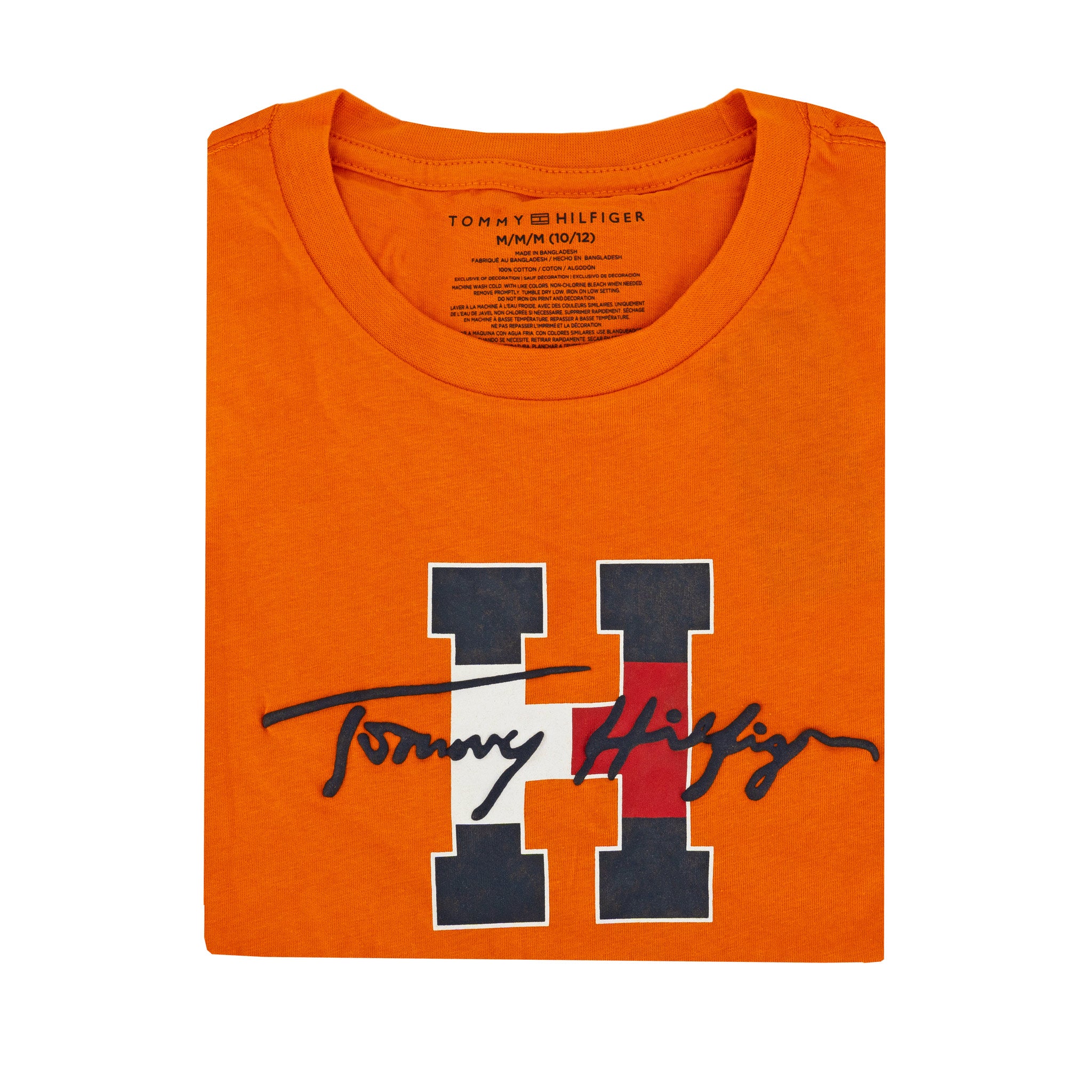 Camiseta Tommy Hilfiger Mangas Cortas Estampada P/ Niños by Tommy Hilfiger