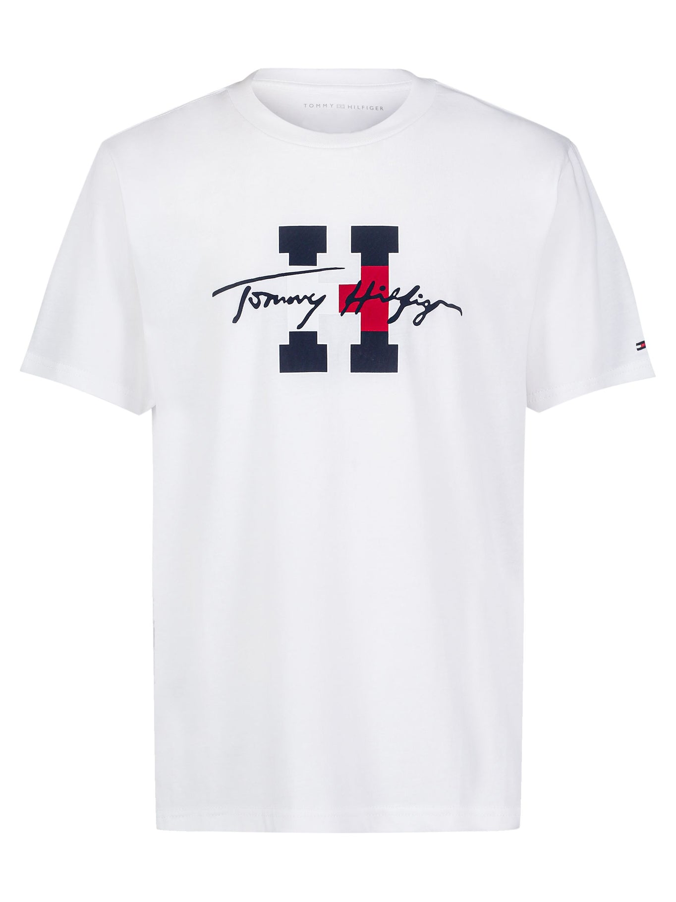 Camiseta Tommy Hilfiger Mangas Cortas Estampada P/ Niños by Tommy Hilfiger