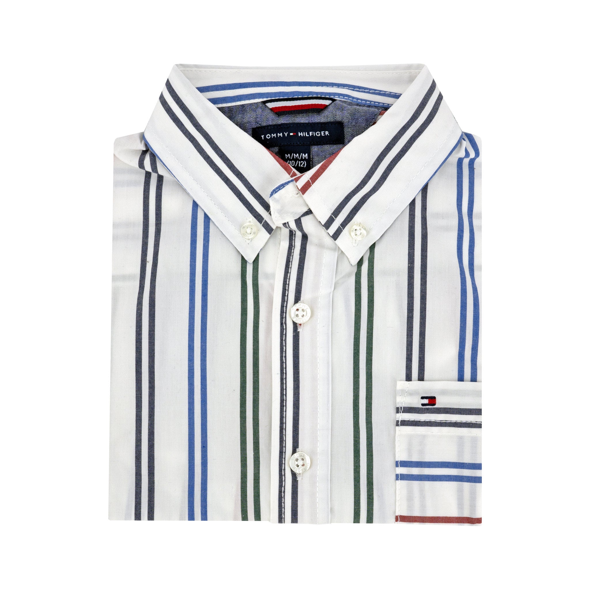 Camisa Tommy Hilfiger Mangas Largas Rayas P/ Niños by Tommy Hilfiger