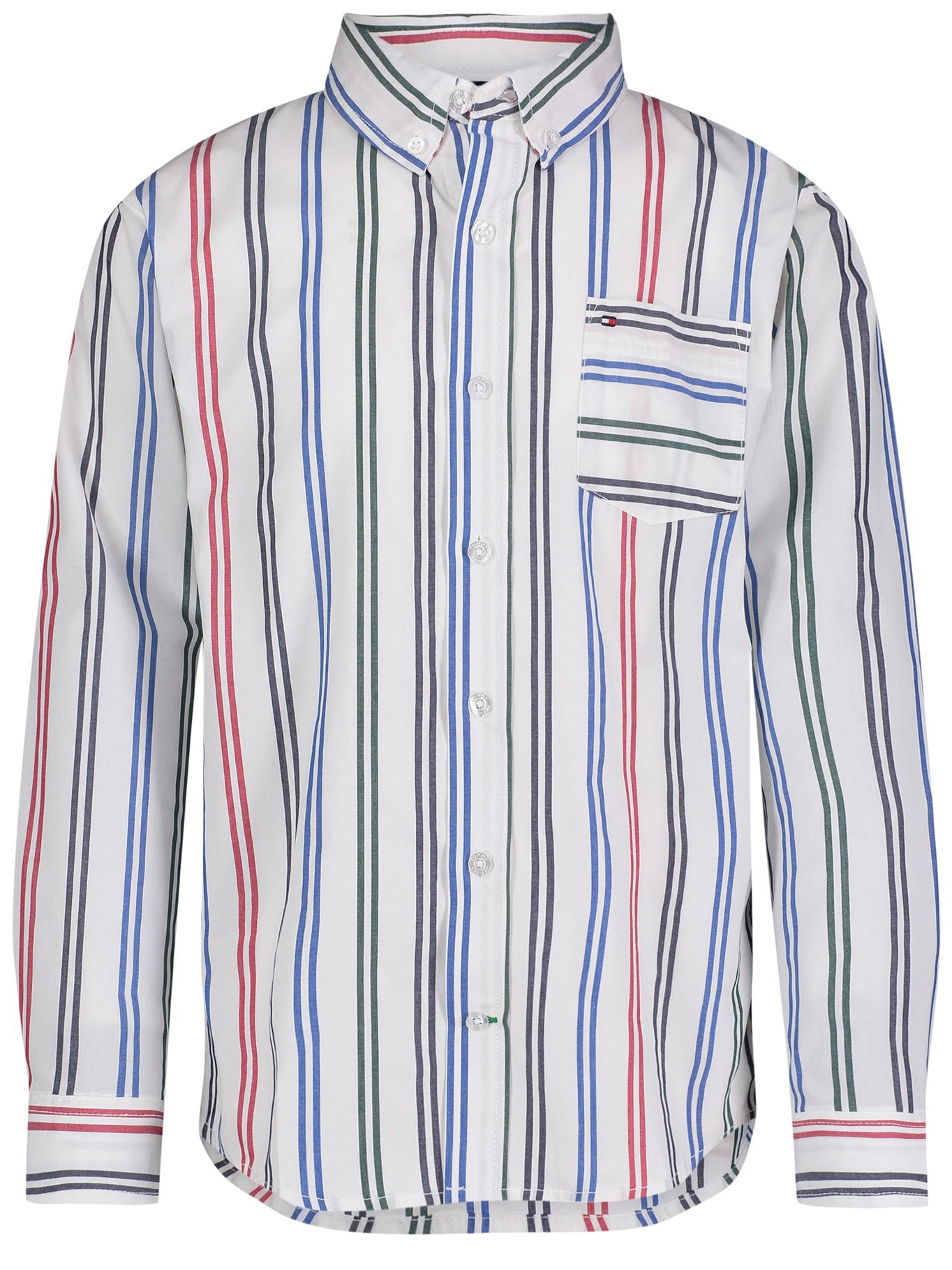 Camisa Tommy Hilfiger Mangas Largas Rayas P/ Niños by Tommy Hilfiger