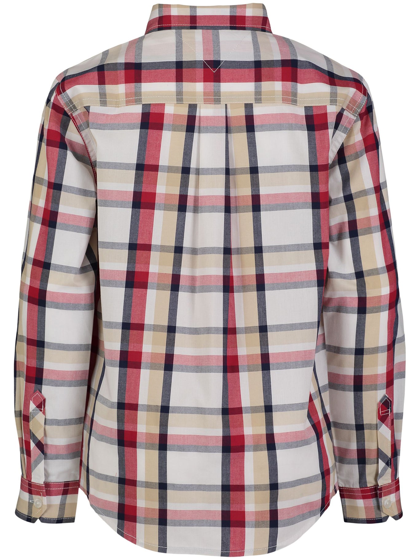 Camisa Tommy Hilfiger Mangas Largas Cuadros P/ Niños by Tommy Hilfiger