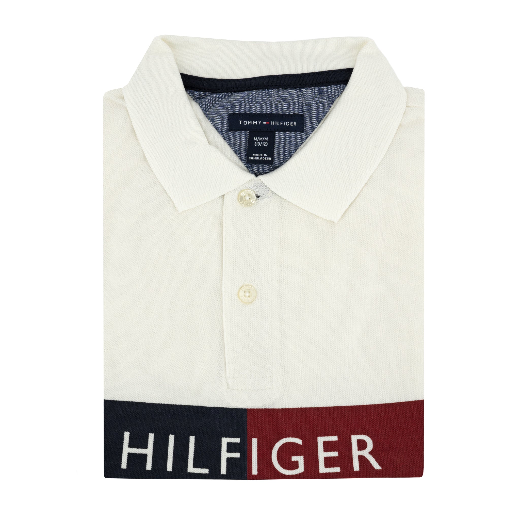 PoloShirt Tommy Hilfiger Mangas Cortas Combinado P/ Niños by Tommy Hilfiger