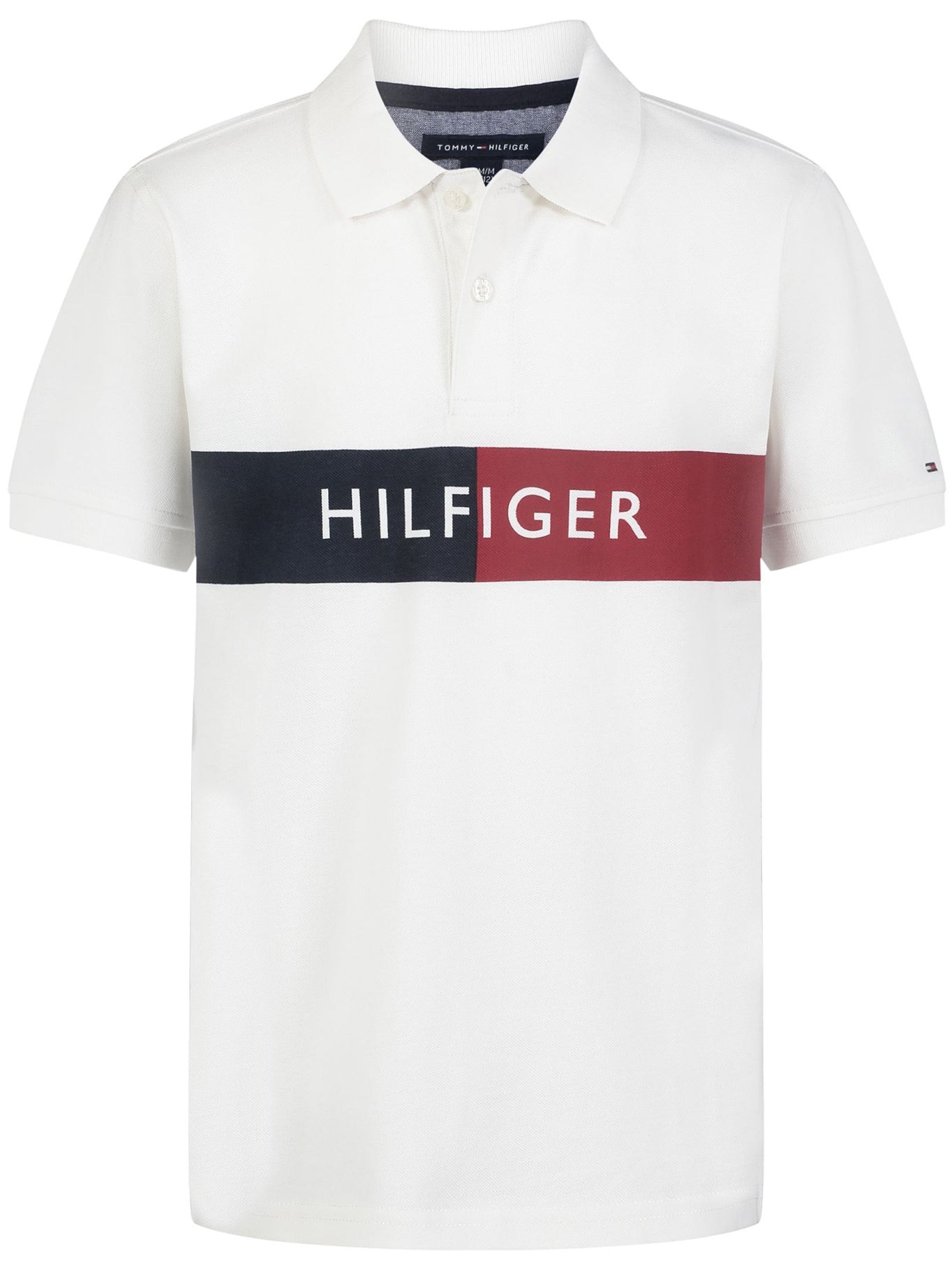 PoloShirt Tommy Hilfiger Mangas Cortas Combinado P/ Niños by Tommy Hilfiger
