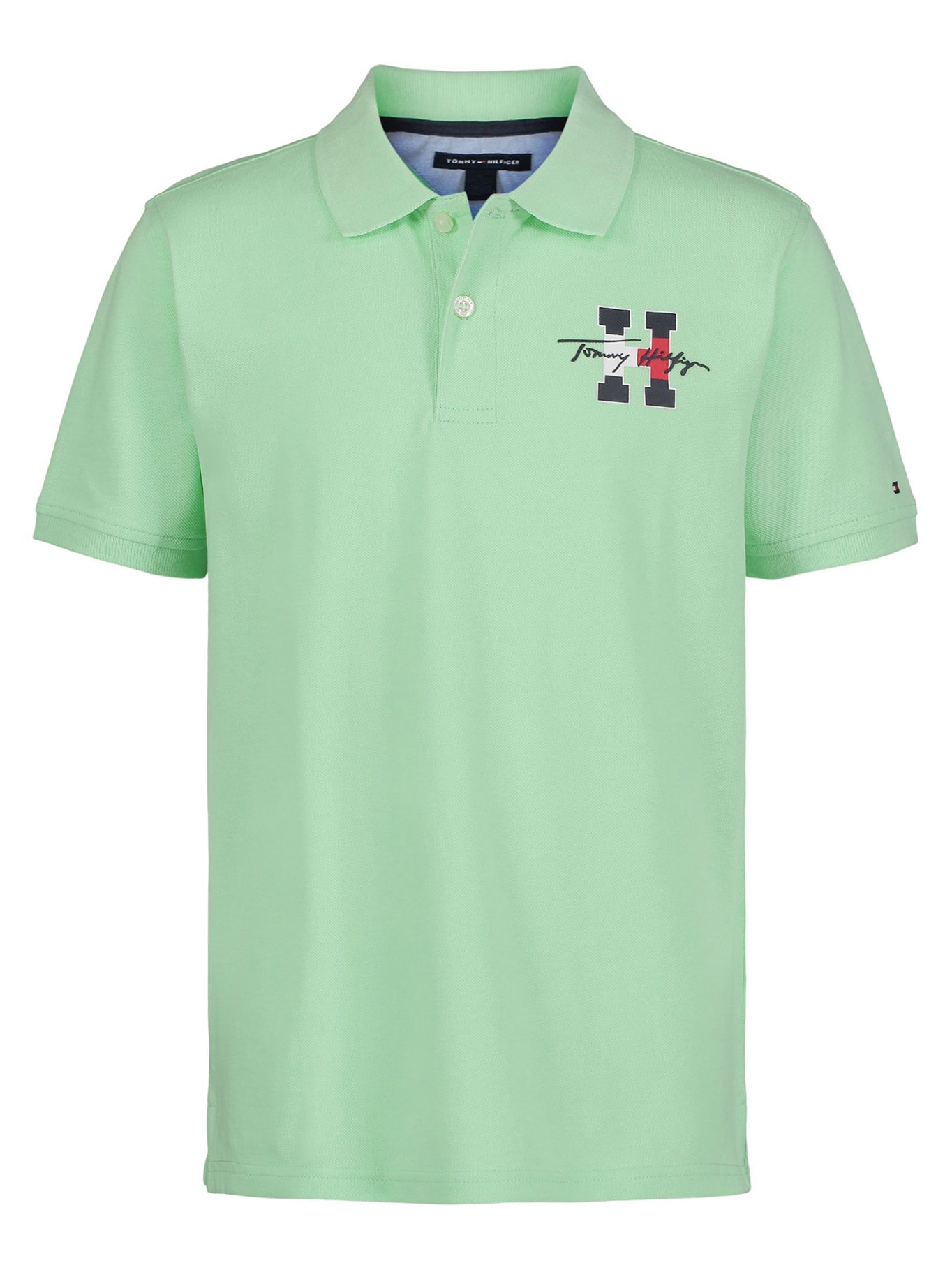 PoloShirt Tommy Hilfiger Mangas Cortas Liso P/ Niños by Tommy Hilfiger