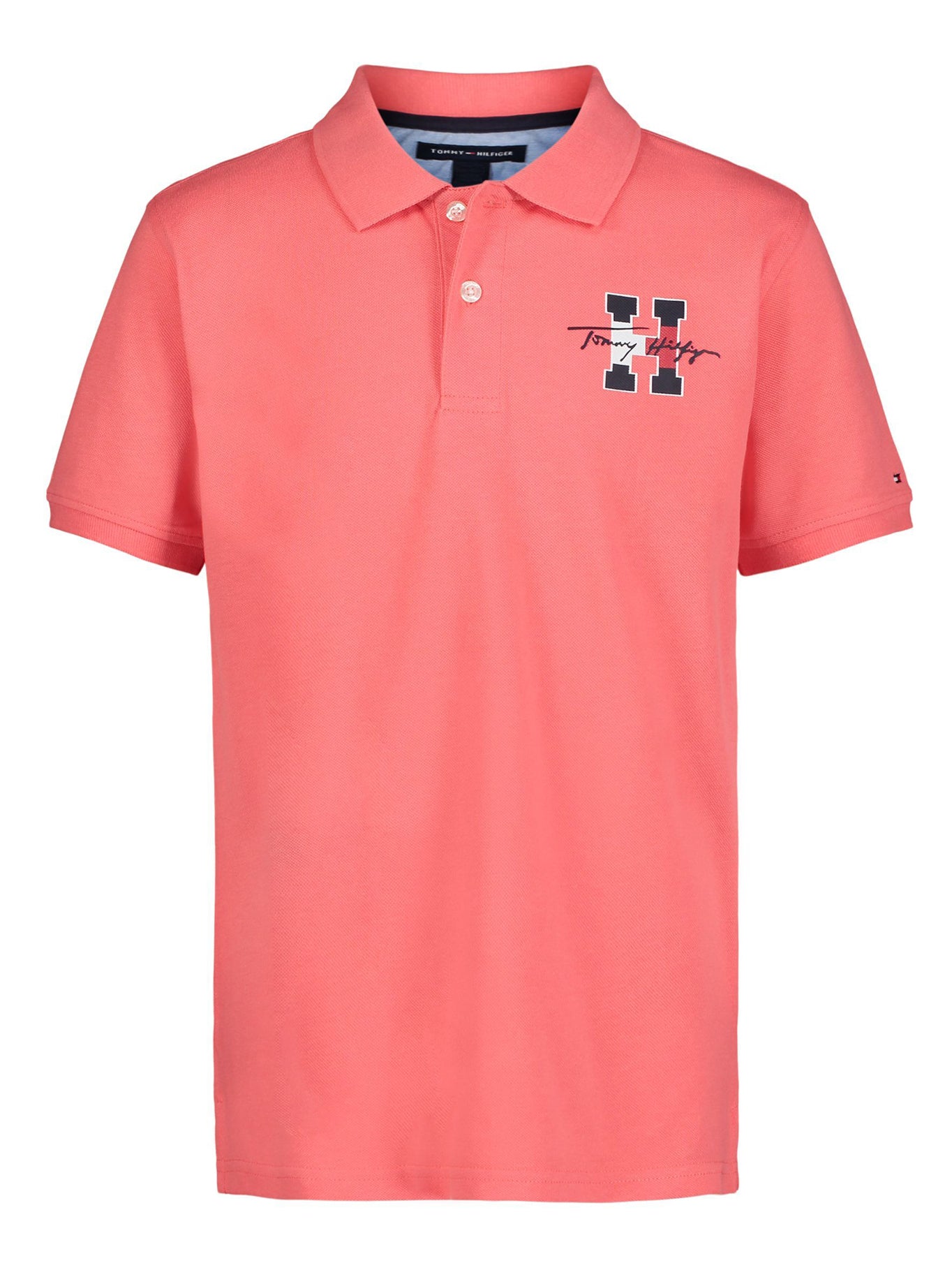 PoloShirt Tommy Hilfiger Mangas Cortas Liso P/ Niños by Tommy Hilfiger