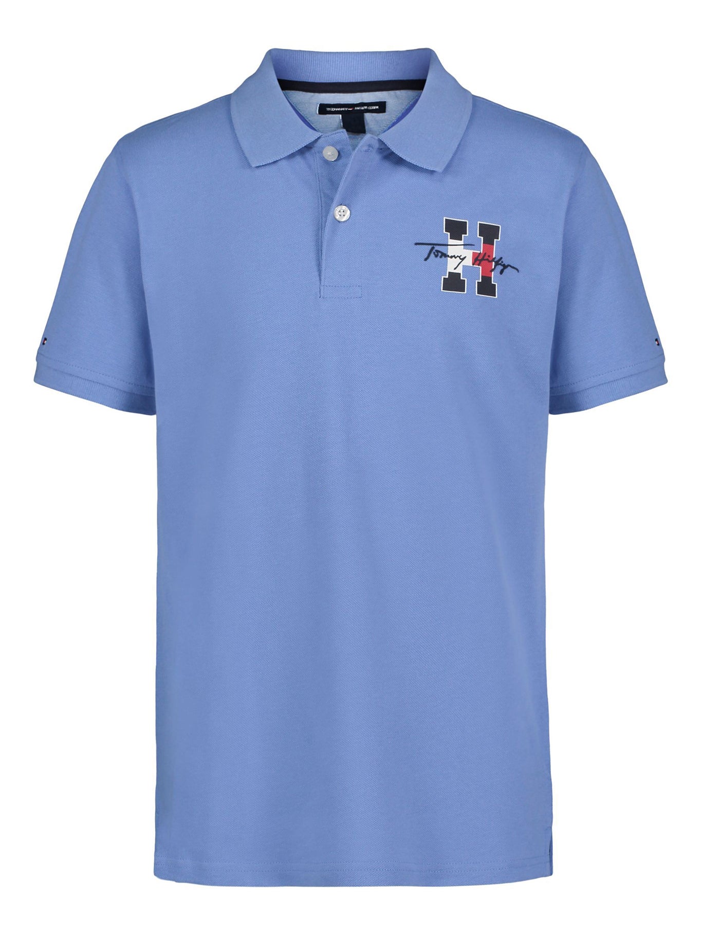 PoloShirt Tommy Hilfiger Mangas Cortas Liso P/ Niños by Tommy Hilfiger