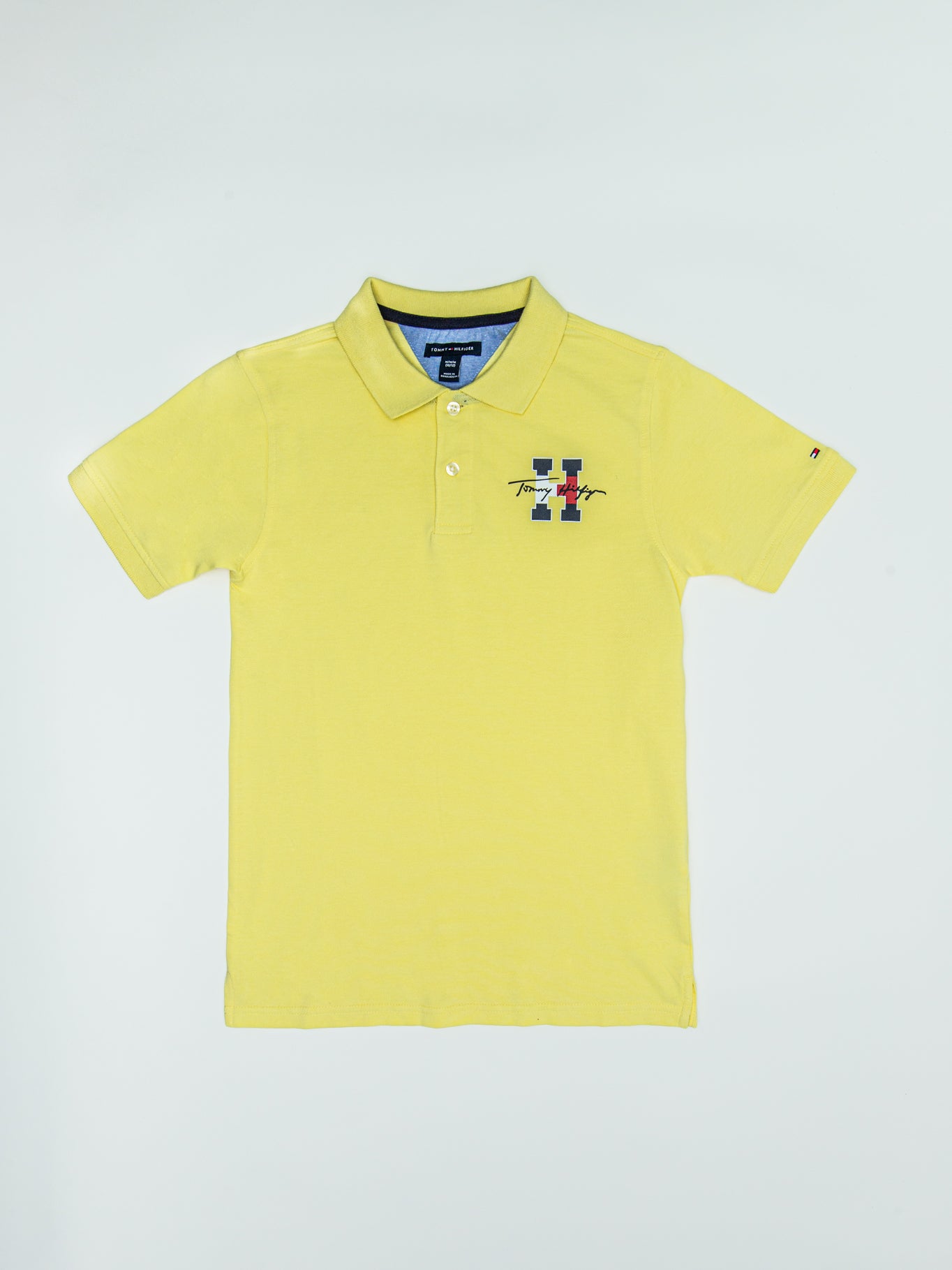 PoloShirt Tommy Hilfiger Mangas Cortas Liso P/ Niños by Tommy Hilfiger