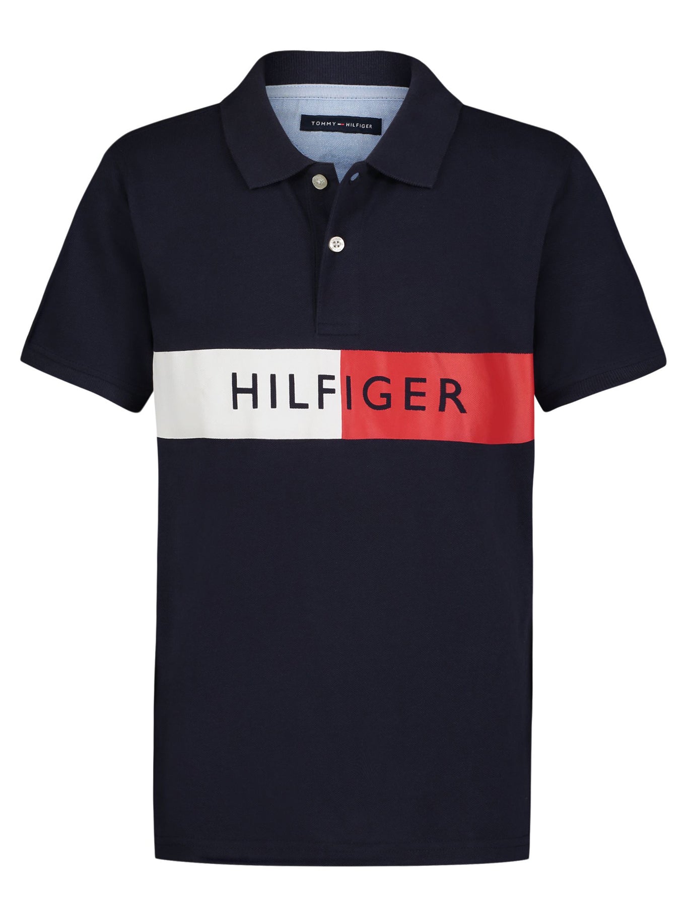 PoloShirt Tommy Hilfiger Mangas Cortas Combinado P/ Niños by Tommy Hilfiger