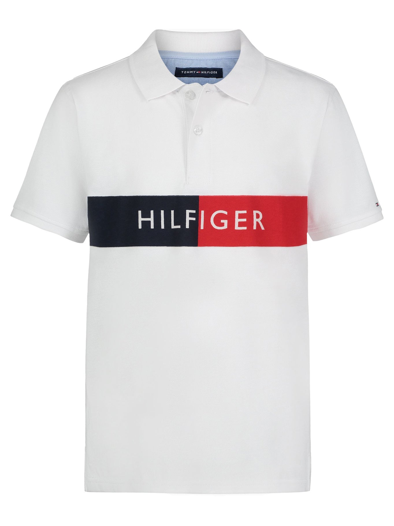 PoloShirt Tommy Hilfiger Mangas Cortas Combinado P/ Niños by Tommy Hilfiger