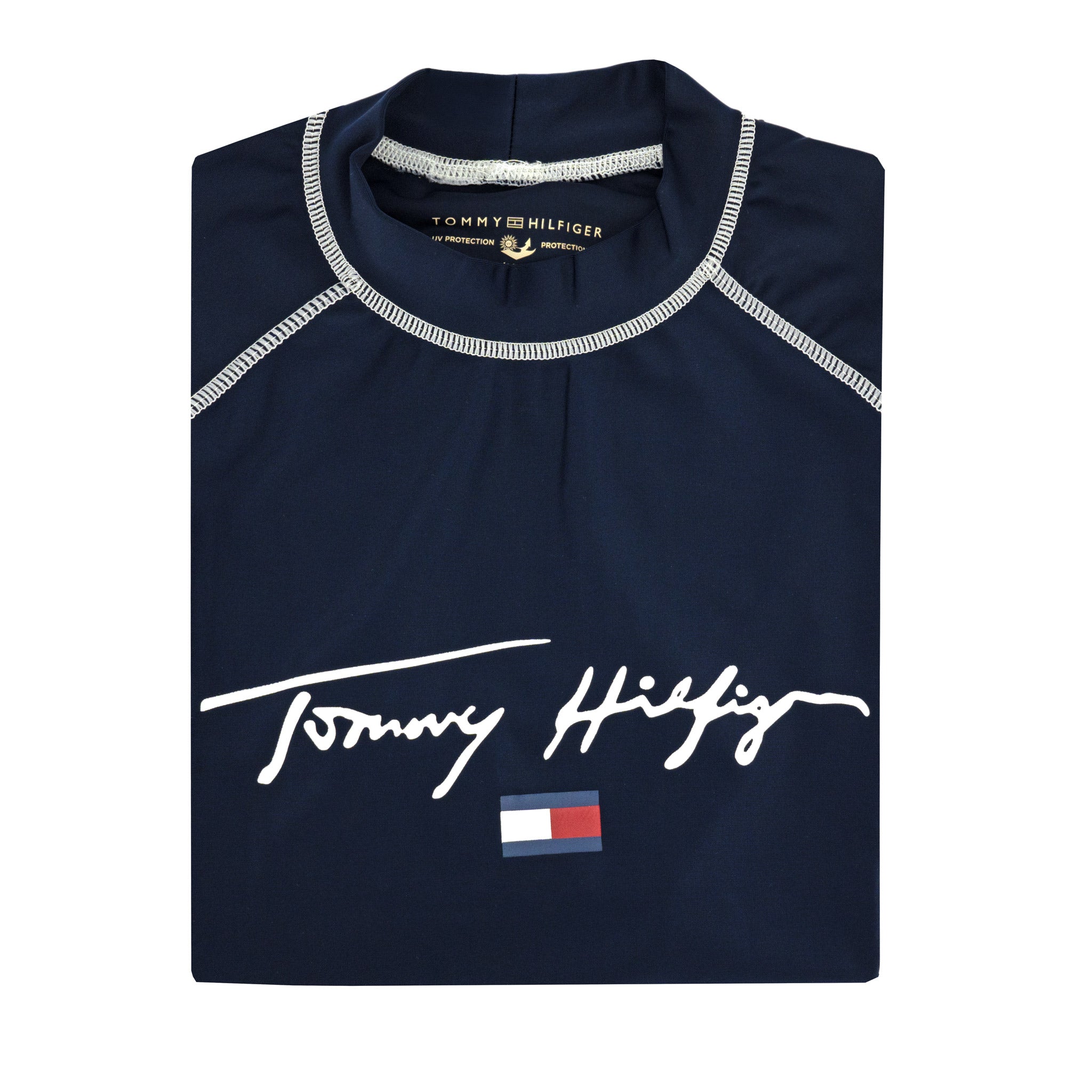 Camiseta Tommy Hilfiger Mangas Cortas Estampada P/ Niños by Tommy Hilfiger