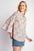 Blusa Gigio Mangas Largas Estampada P/ Damas TG1028