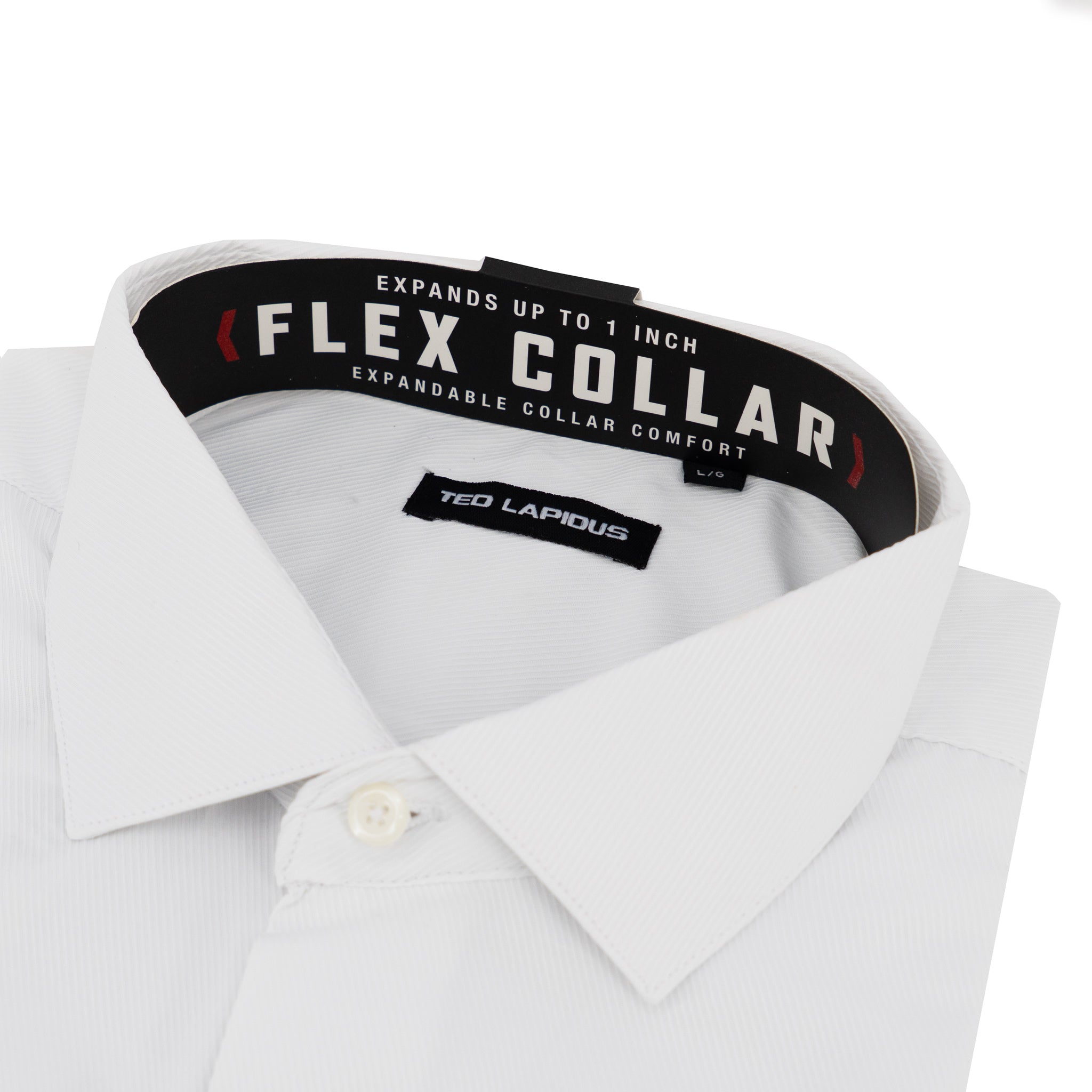 Camisa Ted Lapidus Mangas Largas Rayas P/ Caballeros TL-01-1908 by Ted Lapidus