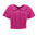 Blusa Gigio Mangas Cortas Lisa Encaje P/ Damas TS2161