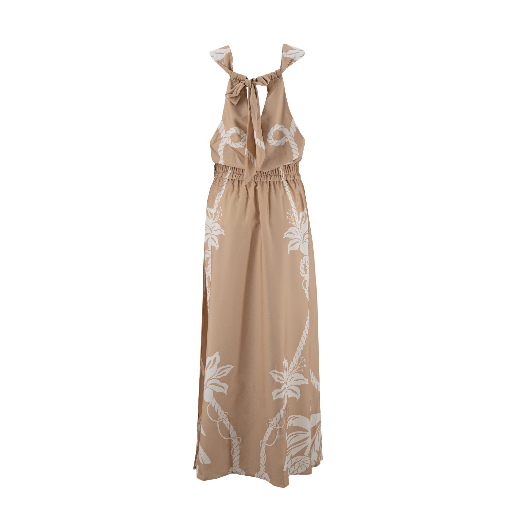 Vestido Sofia S sin Mangas Estampado para Damas