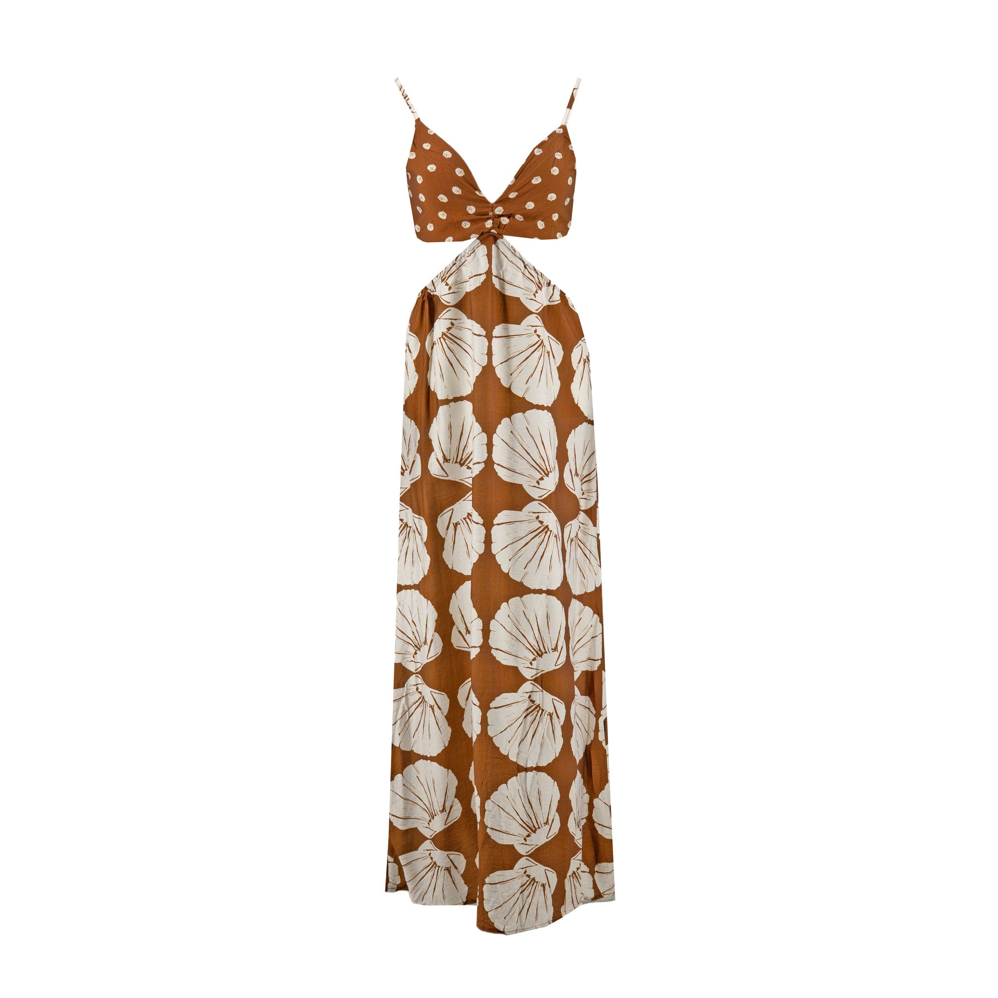 Vestido Sofia S Halter Estampado para Damas – vista 3