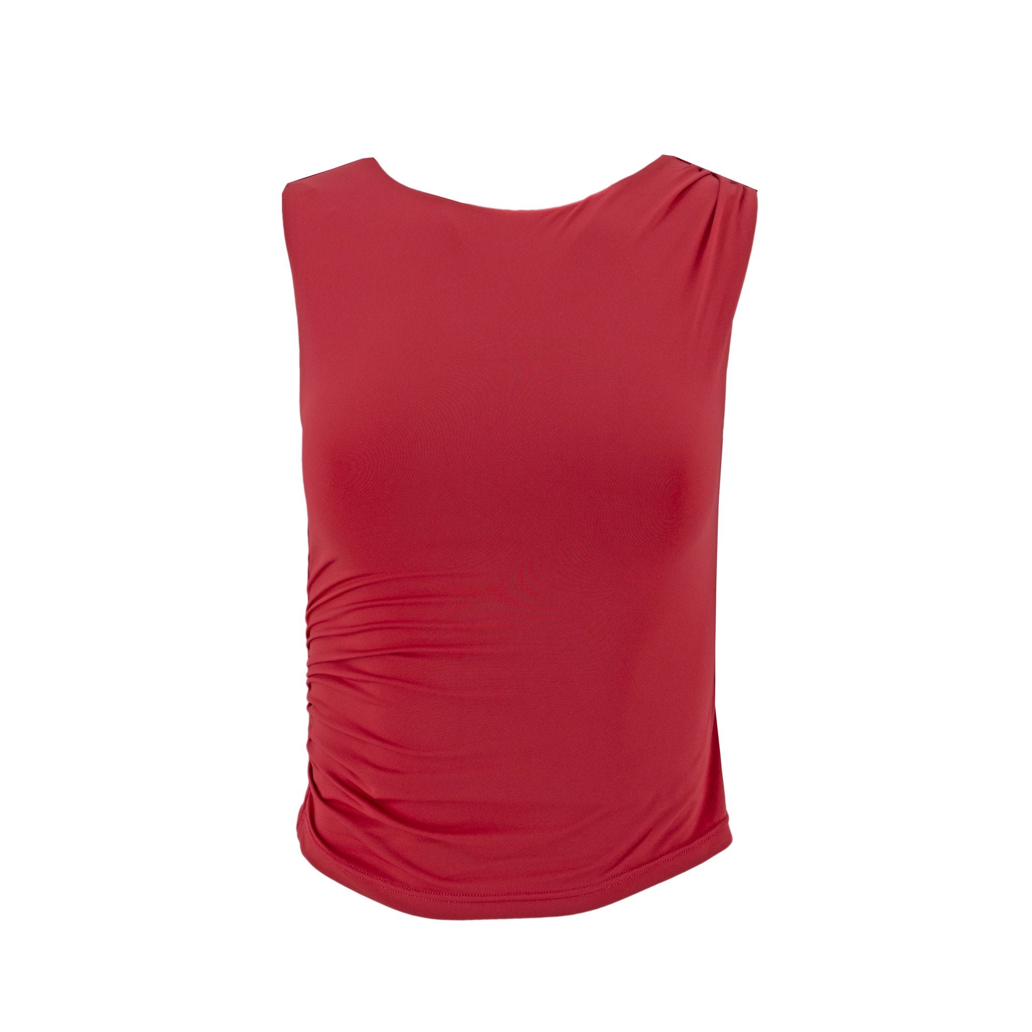 Blusa Love Poem sin Mangas Lisa para Damas – RED