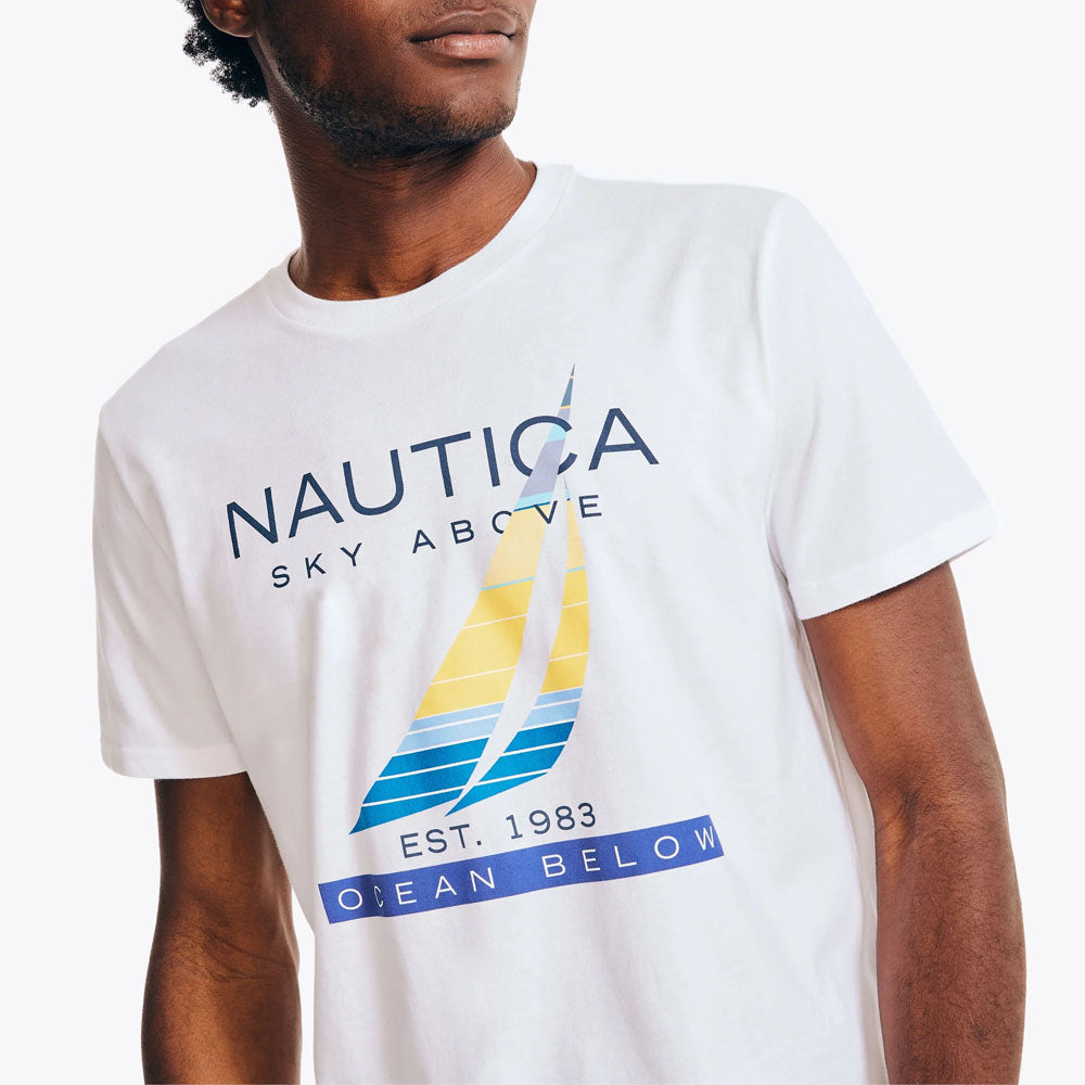 Camiseta Nautica Mc Estamp Cab