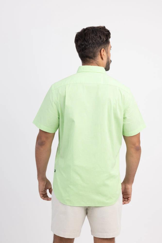 Camisa Nautica Mangas Cortas Lisa Para Caballeros by Nautica