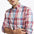 Camisa Nautica Mangas Largas Cuadros P/ Caballeros W26009-6HL