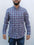 Camisa Nautica Mangas Largas Cuadros Para Caballeros