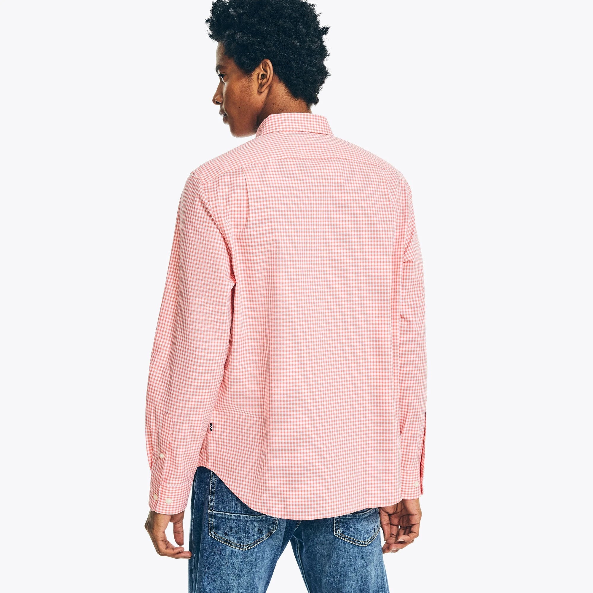 Camisa Nautica Mangas Largas Cuadros Para Caballeros by Nautica